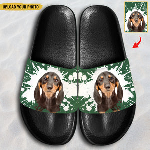 Personalized Pet Cat Dog Face Slide Sandals