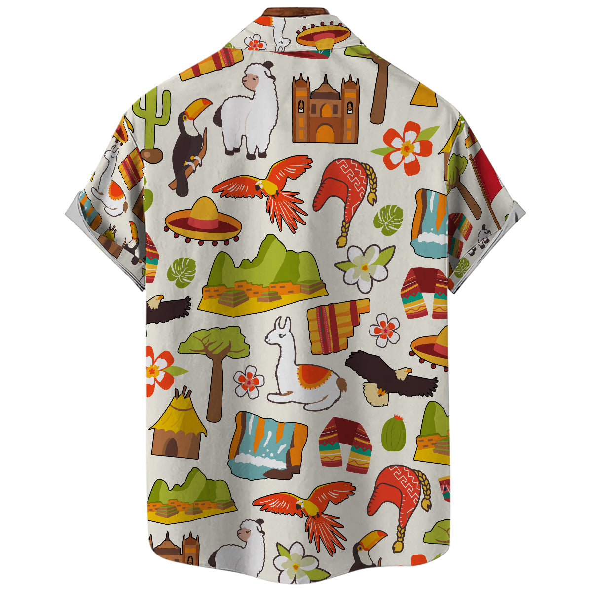 Peru Hawaiian Shirt For Vacation And Travel Lovers
