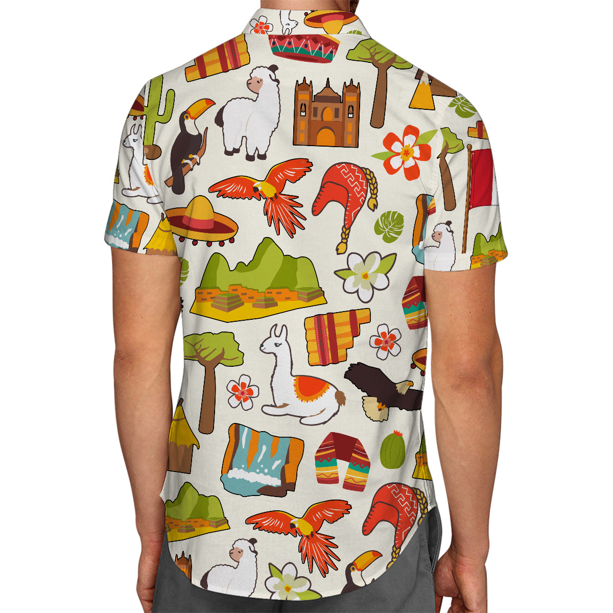 Peru Hawaiian Shirt For Vacation And Travel Lovers