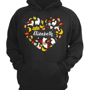 Custom Peru Heart T-shirt With Your Name