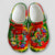 Portugal Personalized Clogs Shoes With Symbols Tie Dye