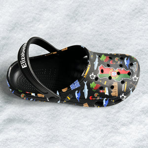 Portugal Customized Clogs Shoes With Portuguese Flag And Symbols v2