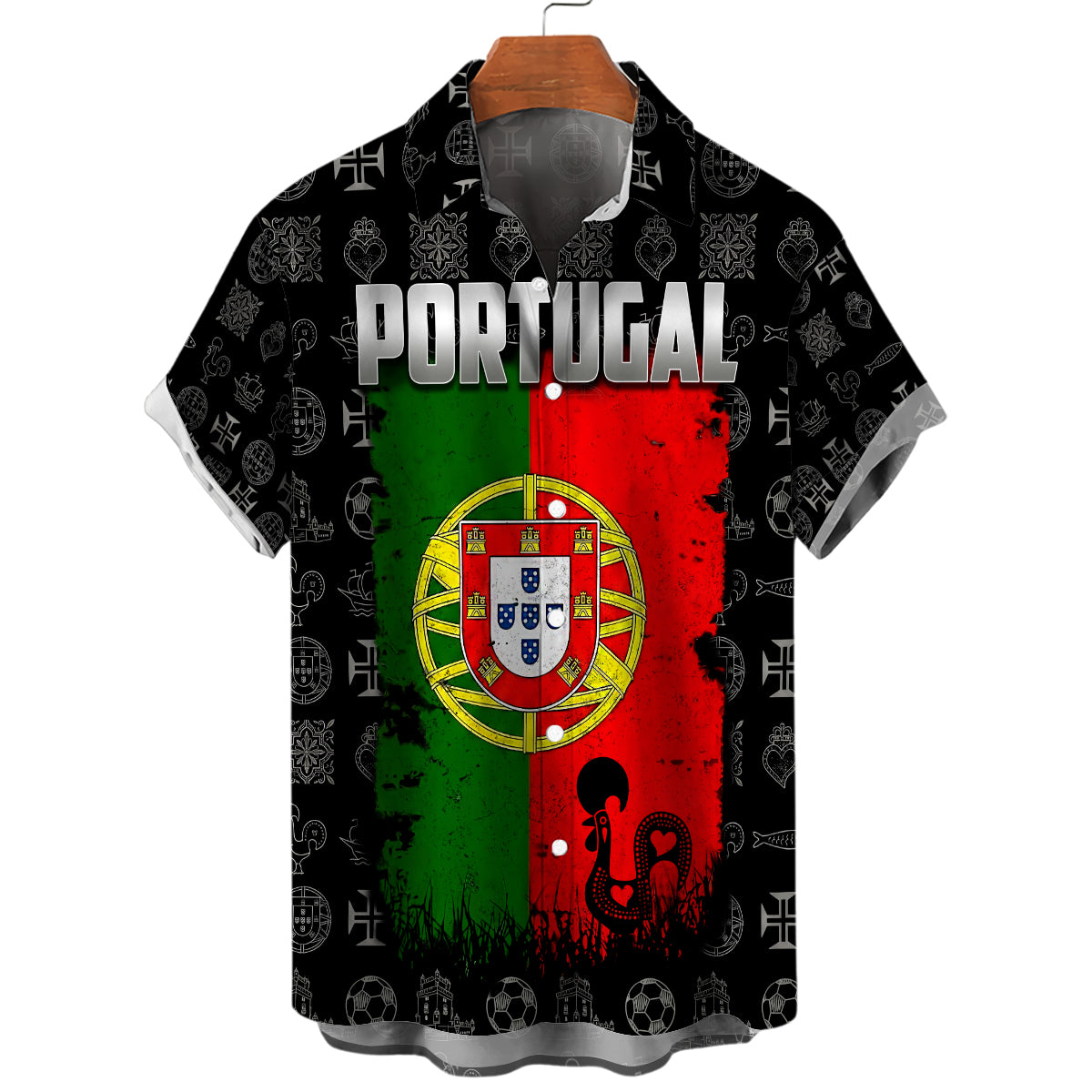 Portugal Hawaiian Shirt With Portuguese Style