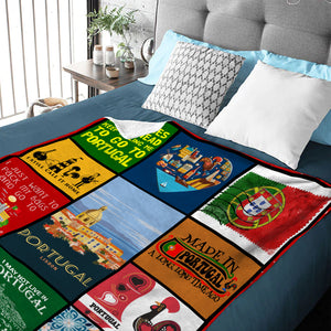 Made In Portugal A Long Long Time Ago Blanket