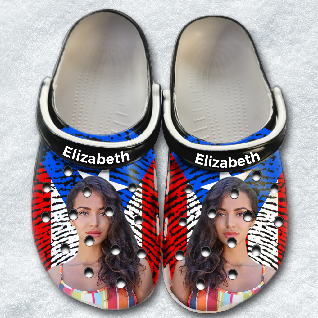 Custom Puerto Rico Clogs Shoes For Puerto Rican Roots