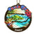 Puerto Rico Personalized Window Hanging Suncatcher Ornament
