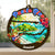 Puerto Rico Personalized Window Hanging Suncatcher Ornament