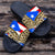 Puerto Rico Flag Custom Slide Sandals With Pattern