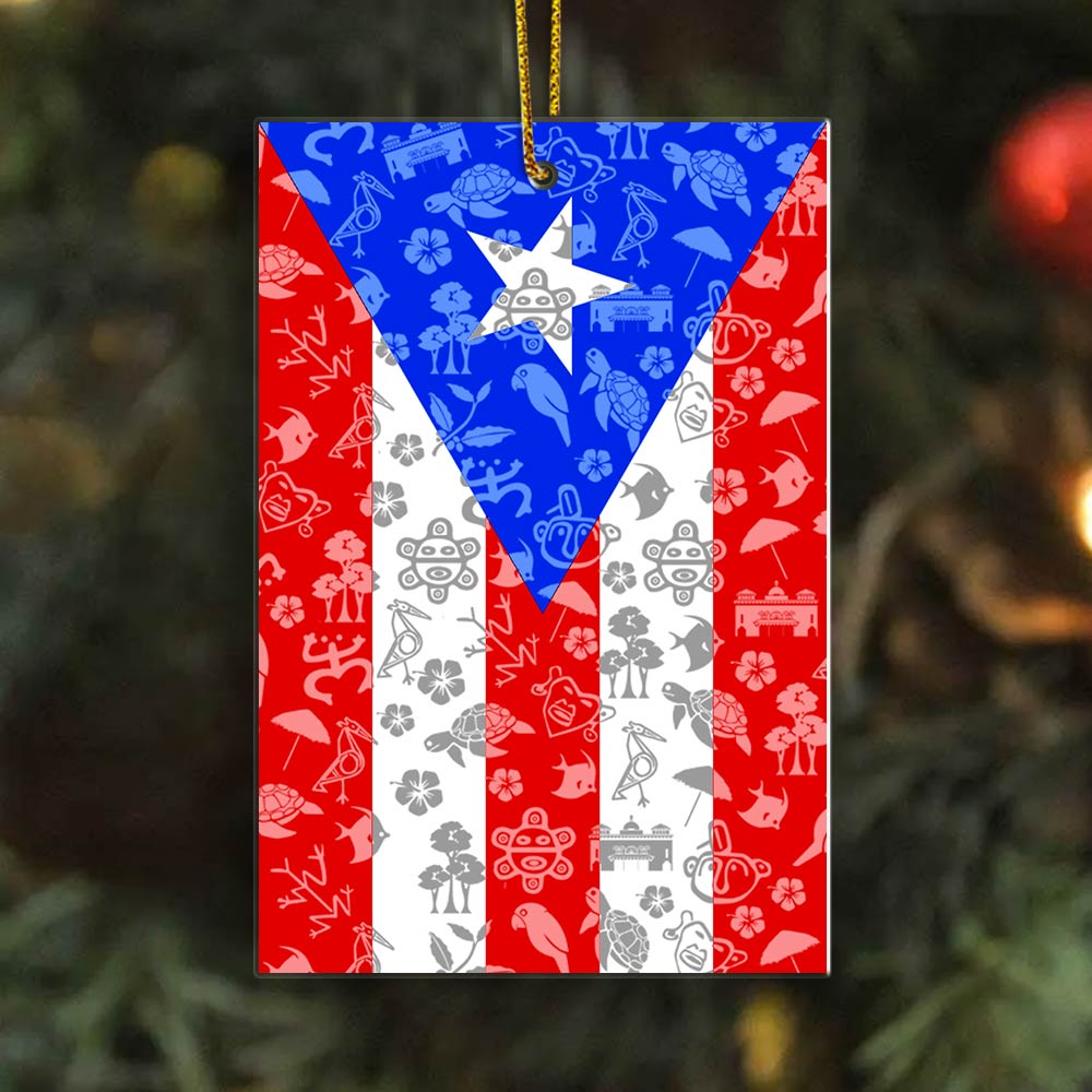 Brass Christmas Ornaments | Puerto Rico Gifts | Souvenirs