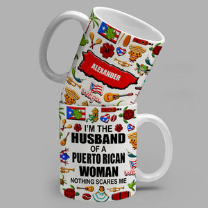 Custom I'm The Husband Of A Puerto Rican Woman With Names