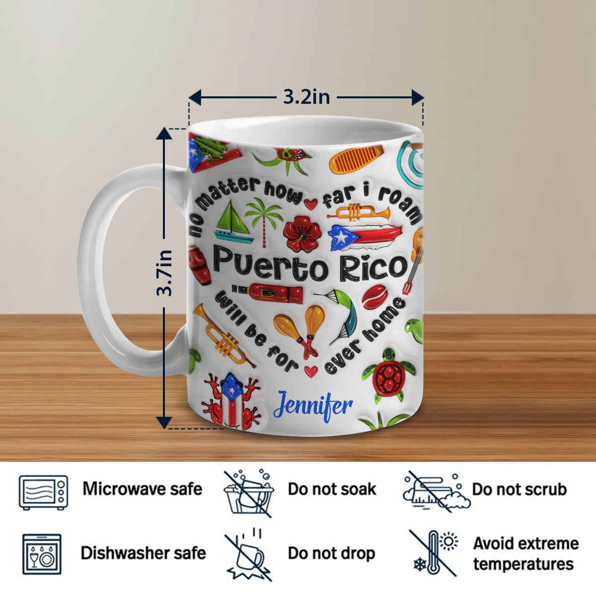 Custom Puerto Rico Will Be For Ever Home With Your Name