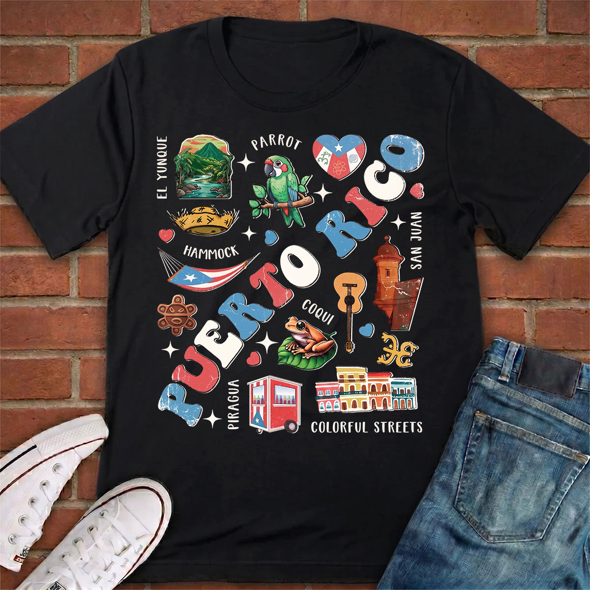 Puerto Rico T-shirt For Puerto Rico Vacation Gift