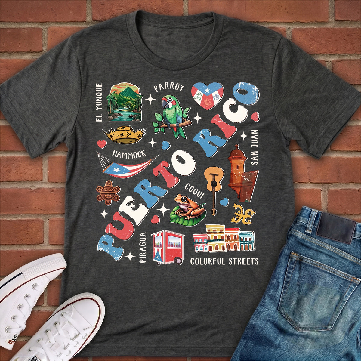 Puerto Rico T-shirt For Puerto Rico Vacation Gift