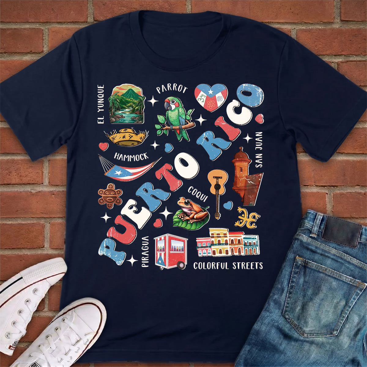 Puerto Rico T-shirt For Puerto Rico Vacation Gift
