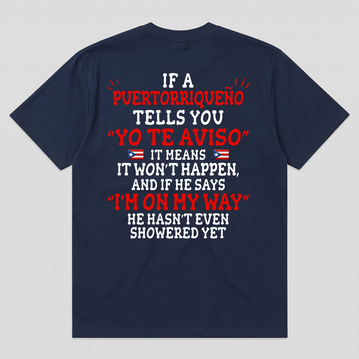 Puerto Rico T-shirt With A Funny Quote