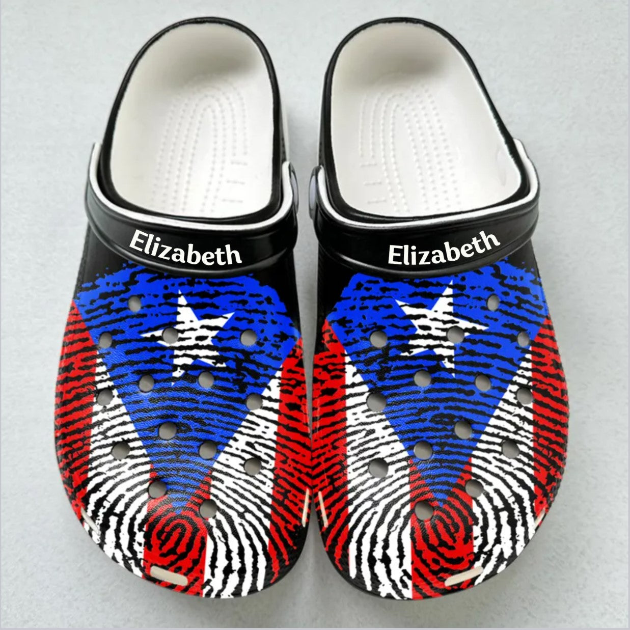 Puerto Rico It's In My DNA Personalized Clogs Shoes