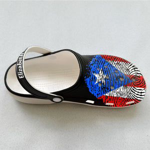 Puerto Rico It's In My DNA Personalized Clogs Shoes