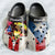Puerto Rico Personalized Clogs Shoes With Frog, Zipper, Flag