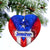 Custom Puerto Rico Puerto Rican Heart Ornament With Symbols