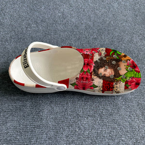 Custom Puerto Rico Clogs Shoes Puerto Rico Flag And Leopart