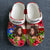 Custom Puerto Rico Clogs Shoes Puerto Rico Flag And Leopart