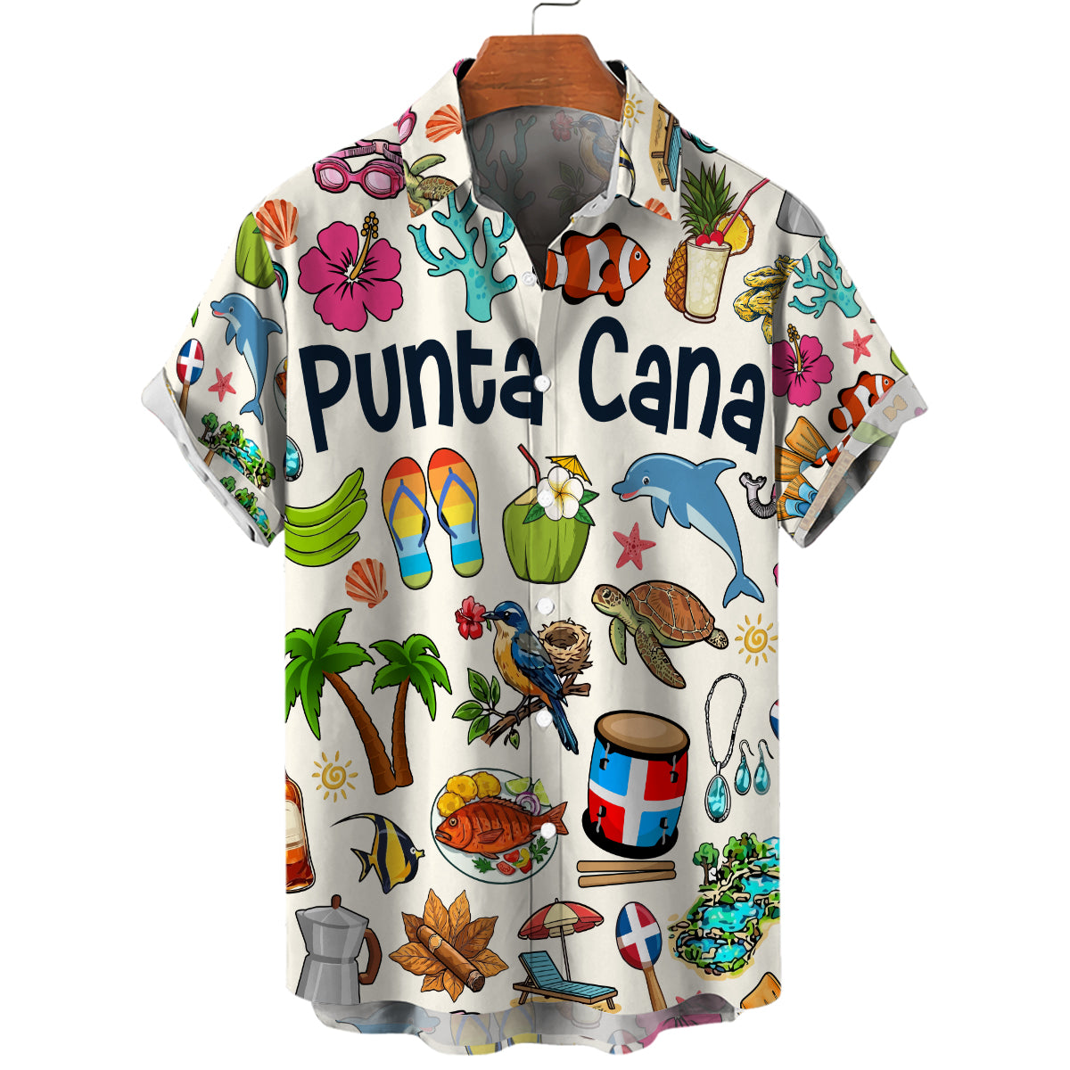 Punta Cana Hawaiian Shirt For Vacation And Travel Lovers