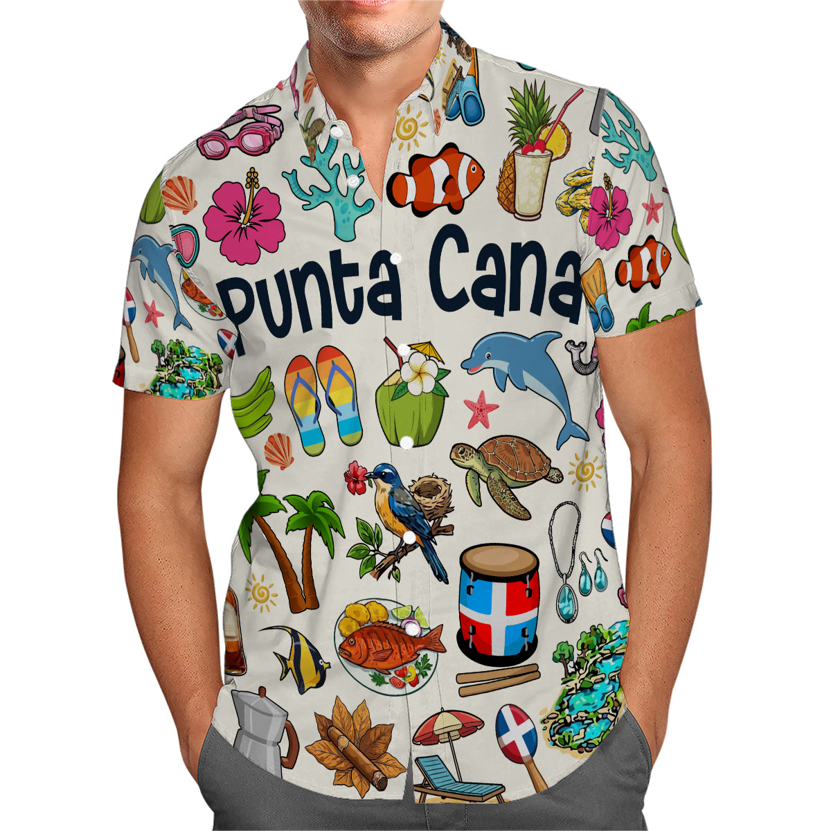 Punta Cana Hawaiian Shirt For Vacation And Travel Lovers
