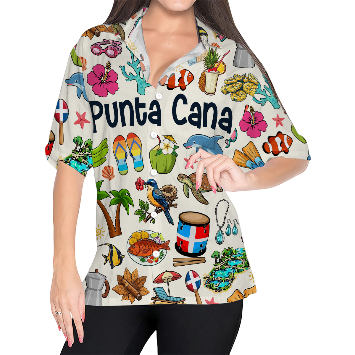 Punta Cana Hawaiian Shirt For Vacation And Travel Lovers