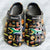South Africa Customized Clogs Shoes With South African Flag And Symbols v3
