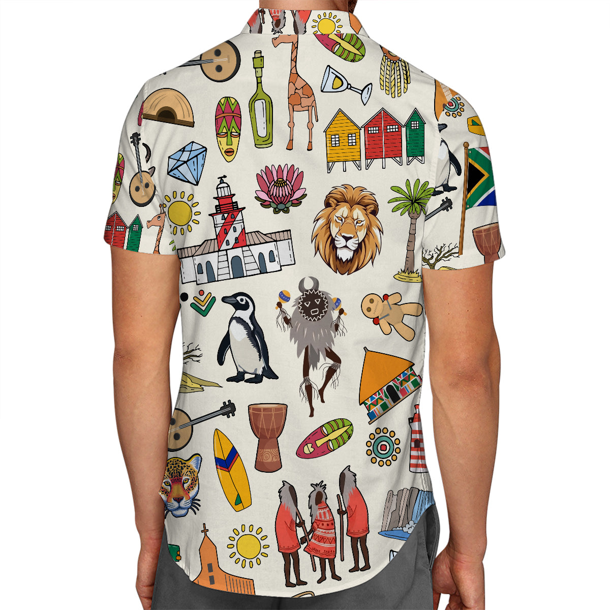South Africa Hawaiian Shirt For Vacation And Travel Lovers
