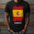 Spain Flag Personalized T-shirt With Symbols
