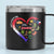 Just A Texas Girl Custom 14oz Stainless Steel Tumbler With Handle
