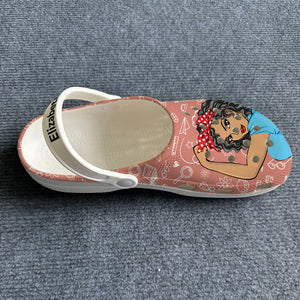 Teach Love Inspire Custom Teacher Clogs Shoes