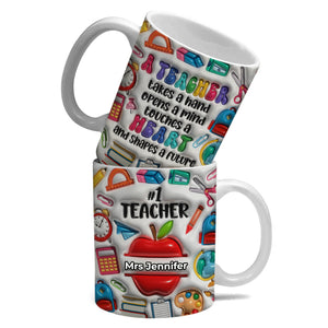 Customized Teacher Coffee Mug Cup Great Gift For Your Teacher
