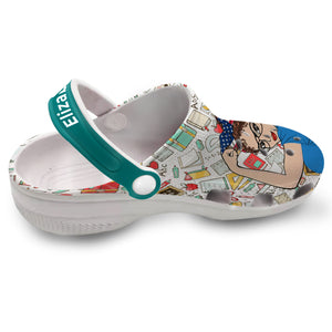 Custom Proud Teacher Clogs Shoes TH0711