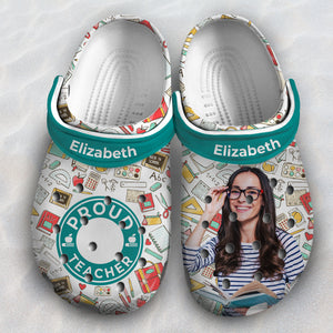 Custom Proud Teacher Clogs Shoes TH0711