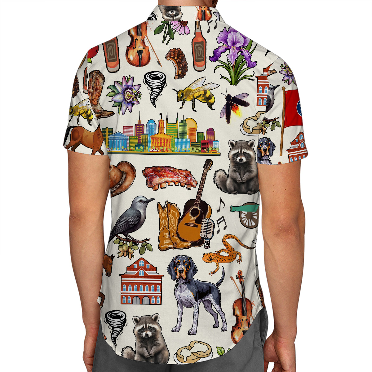 Tennessee Hawaiian Shirt For Vacation And Travel Lovers
