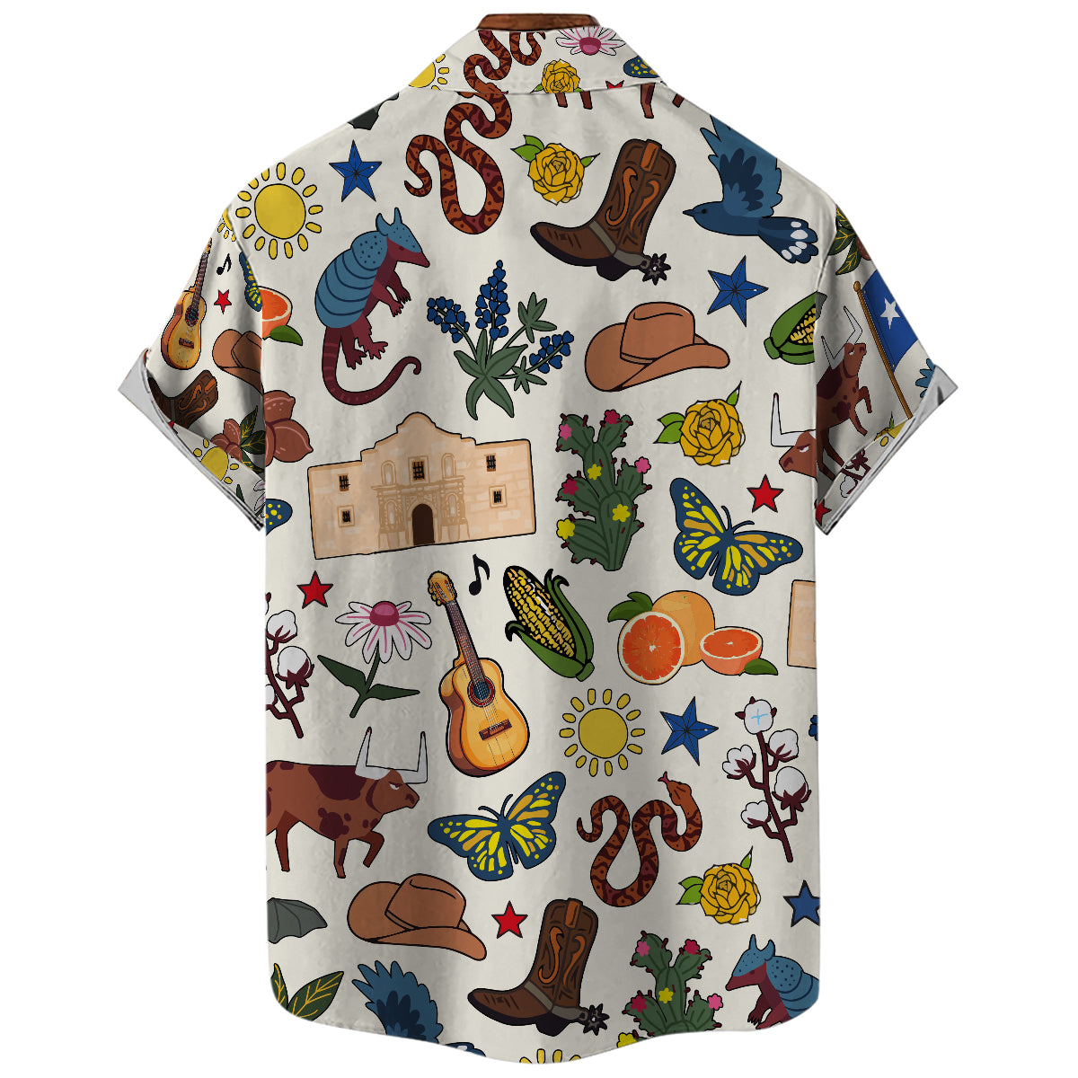 Texas Hawaiian Shirt For Vacation And Travel Lovers