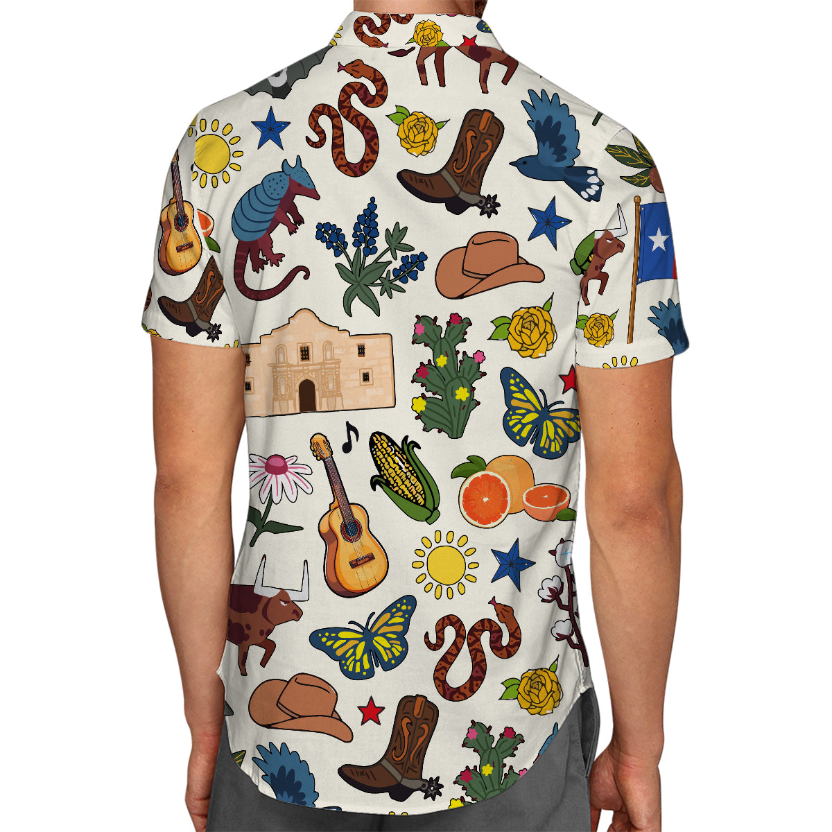 Texas Hawaiian Shirt For Vacation And Travel Lovers