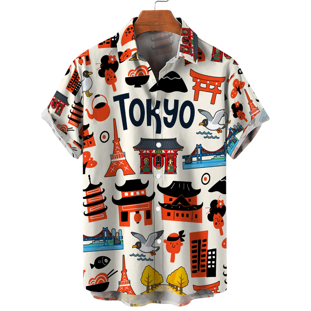 Tokyo Hawaiian Shirt For Vacation And Travel Lovers