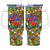 Custom Puerto Rico Tumbler 40oz With Mixed Symbols