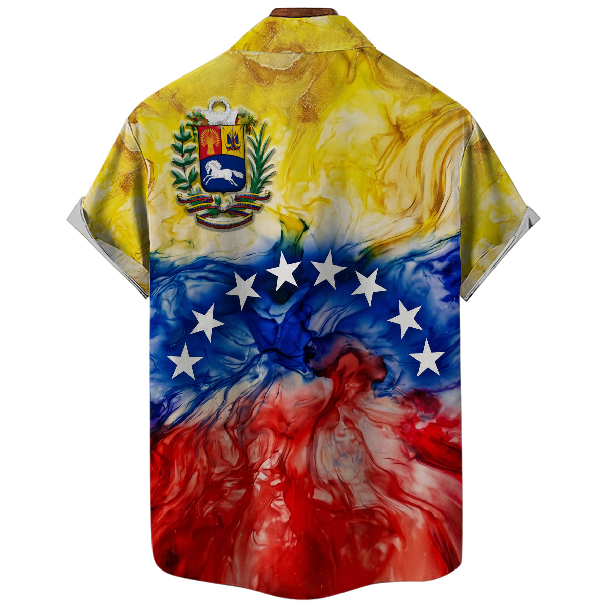Venezuela Hawaiian Shirt With Flag Colorful
