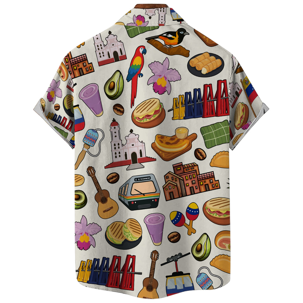 Venezuela Hawaiian Shirt For Vacation And Travel Lovers