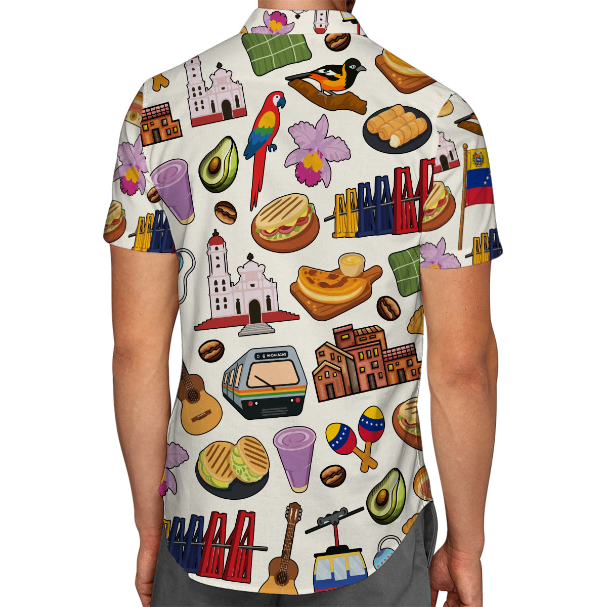Venezuela Hawaiian Shirt For Vacation And Travel Lovers