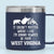 I'm Gonna Always Be From West Virginia 14oz Stainless Steel Tumbler With Handle