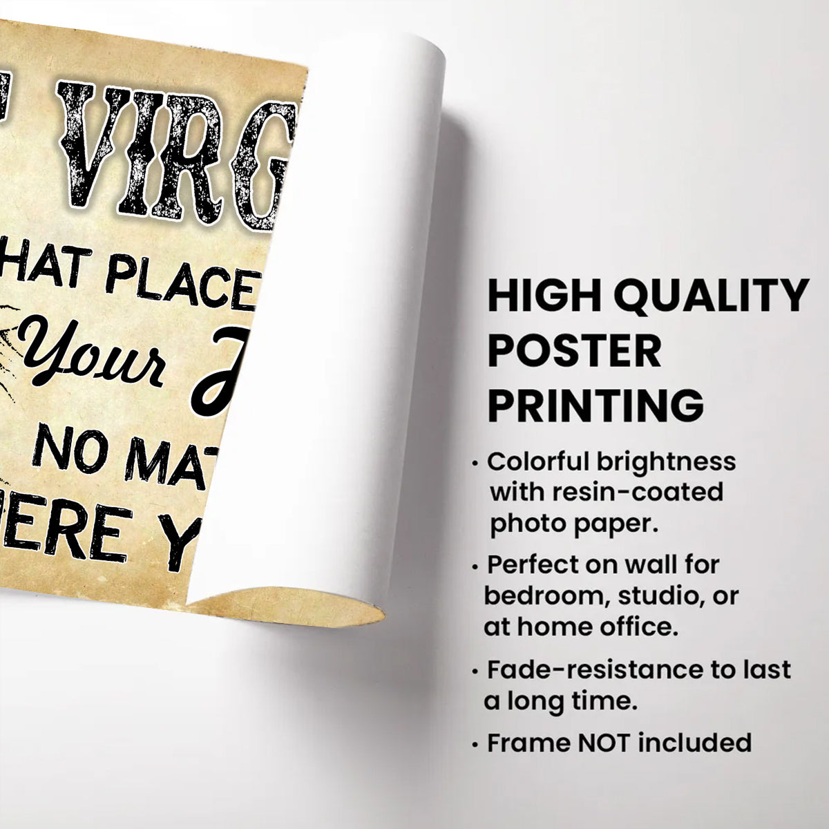 West Virginia That Place Forever In Your Heart Horizontal Poster