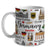 Custom Germany Coffee Mug Cup With Symbols