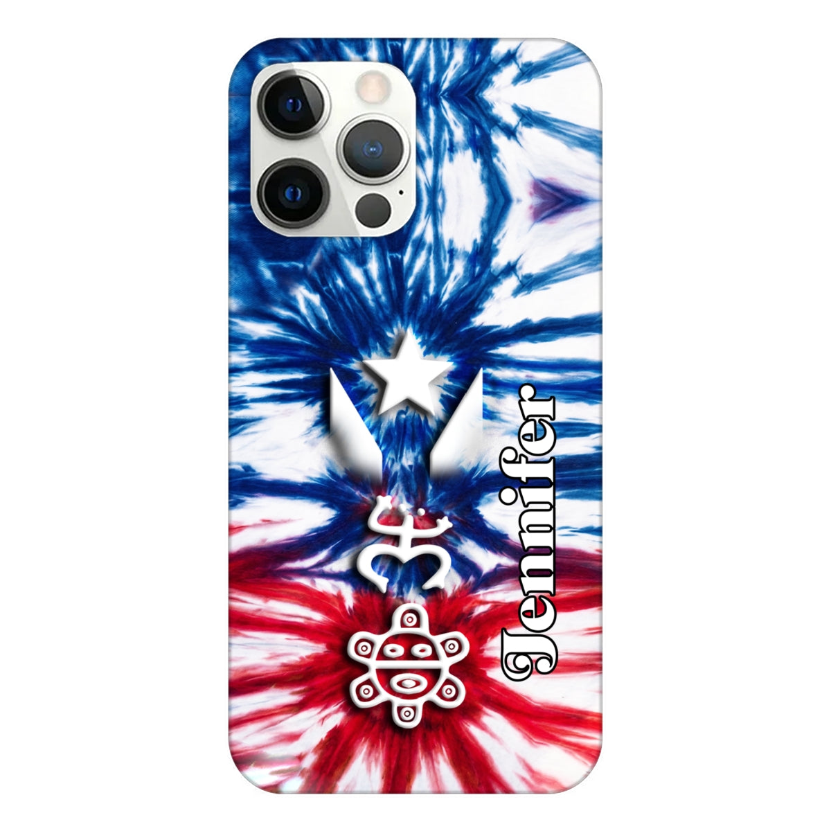 Custom Puerto Rico Phone Case With Symbols And Name
