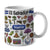 Custom El Salvador Mug With El Salvador Symbols, Name