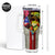 Personalized Puerto Rico 40oz Tumbler With Straw Frog Zipper Flag